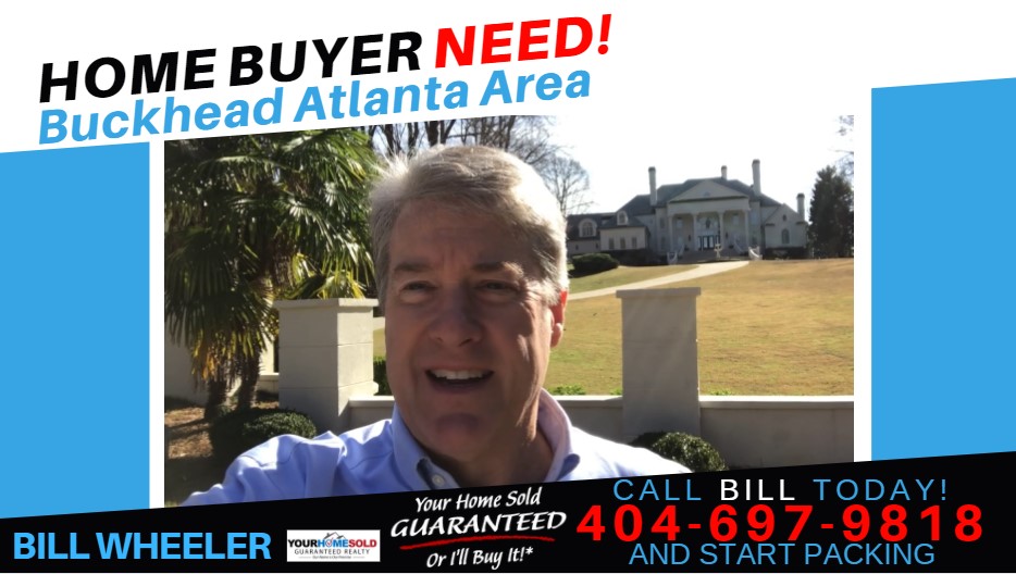 Buckhead Atlanta Area Buyer Looking for a Luxury Home