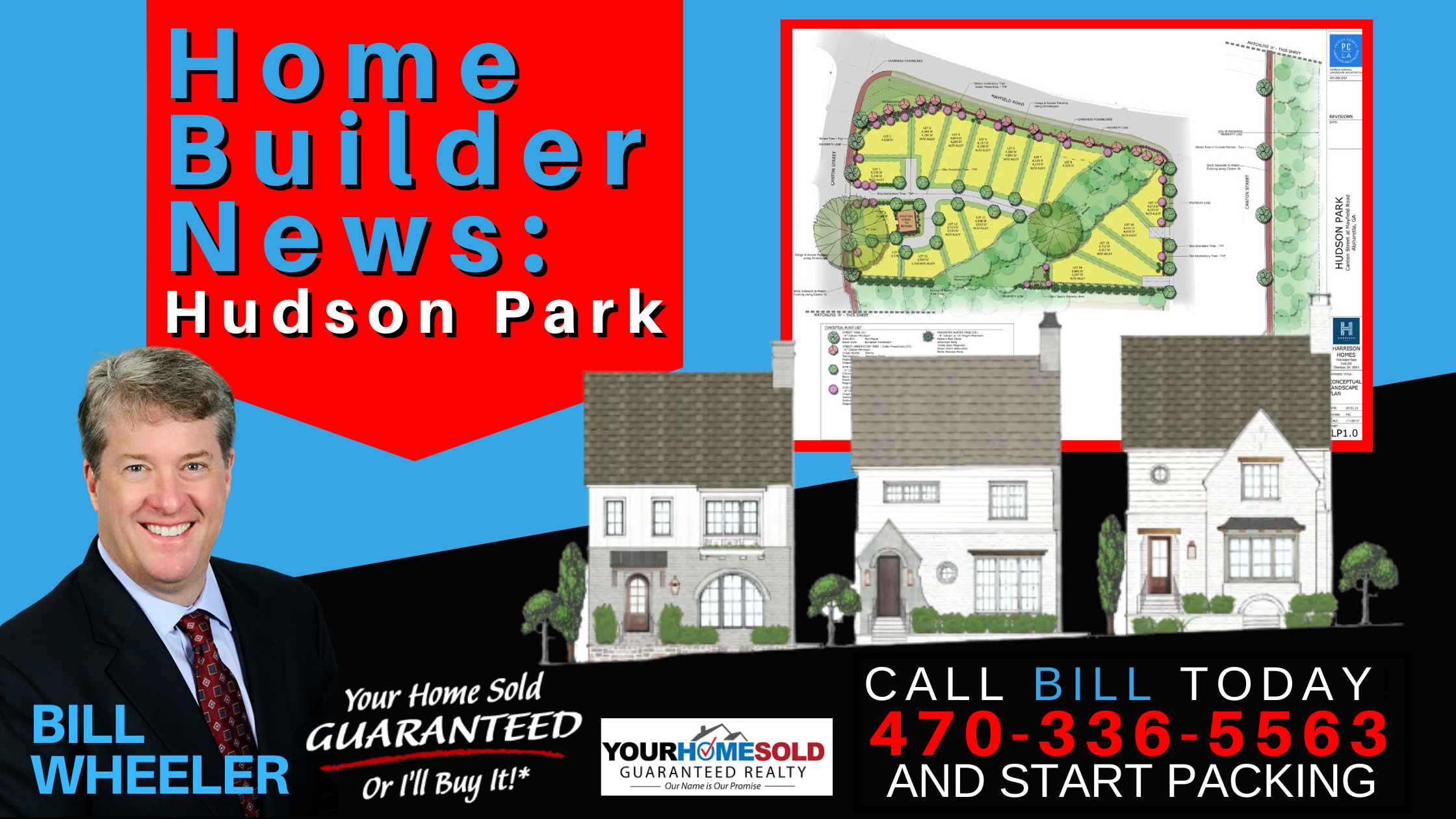 Hudson Park will offer 17 single-family homes between 3,550 – 4,000 sq. Ft